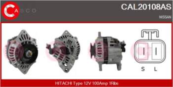 Ģenerators CASCO CAL20108AS