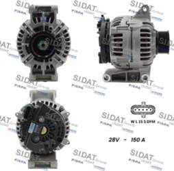 Ģenerators SIDAT A24BH0178