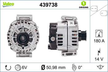 Ģenerators VALEO 439738