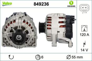 Ģenerators VALEO 849236