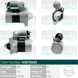 Starteris HOFFER H5015045
