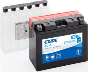 Akumulators EXIDE ET12B-BS