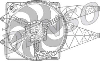 Dzesēšanas radiatora ventilators DENSO DER09094