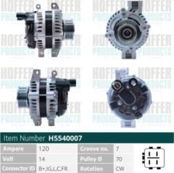 Ģenerators HOFFER H5540007