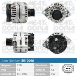 Ģenerators MEAT & DORIA 5510068