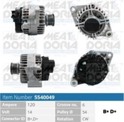 Ģenerators MEAT & DORIA 5540049