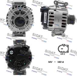 Ģenerators SIDAT A12VA0863A2