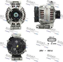 Ģenerators SIDAT A24BH0139