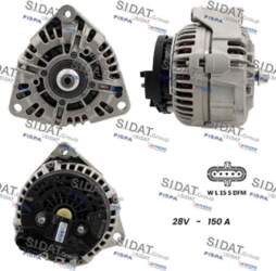 Ģenerators SIDAT A24BH0179