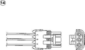 Lambda zonde NGK 91204