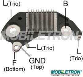 Sprieguma regulators, ģenerators MOBILETRON VR-D701