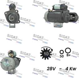 Starteris SIDAT S24BH0153A2