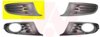 Ventilatora reste, bampers VAN WEZEL 5863592