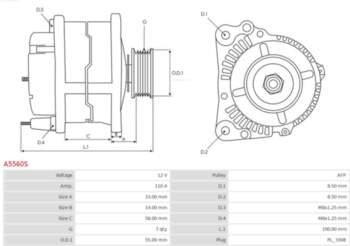 Ģenerators AS-PL A5560S