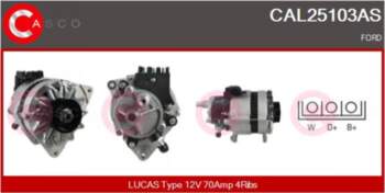 Ģenerators CASCO CAL25103AS