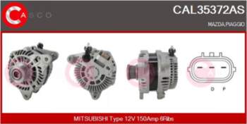 Ģenerators CASCO CAL35372AS