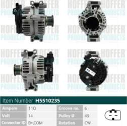 Ģenerators HOFFER H5510235