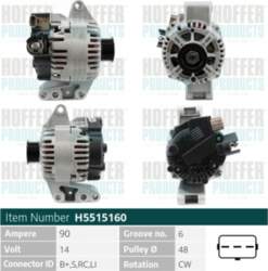 Ģenerators HOFFER H5515160