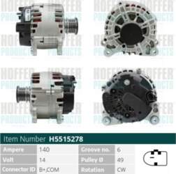 Ģenerators HOFFER H5515278