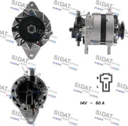 Ģenerators SIDAT A12VA0825A2
