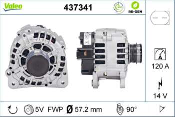 Ģenerators VALEO 437341