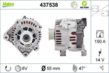 Ģenerators VALEO 437538