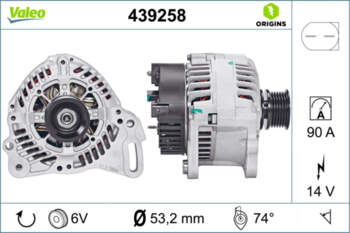 Ģenerators VALEO 439258