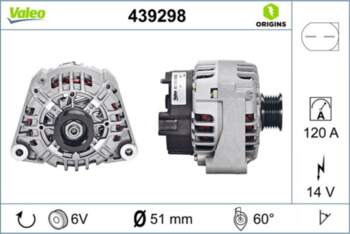Ģenerators VALEO 439298