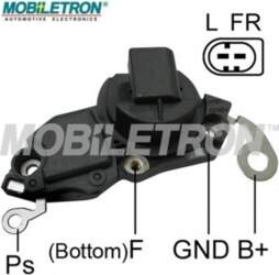 Sprieguma regulators, ģenerators MOBILETRON VR-B257