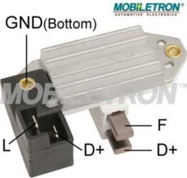 Sprieguma regulators, ģenerators MOBILETRON VR-F119