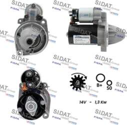 Starteris SIDAT S12BH0118
