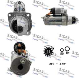 Starteris SIDAT S24BH0107