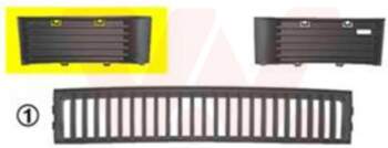 Ventilatora reste, bampers VAN WEZEL 7625592
