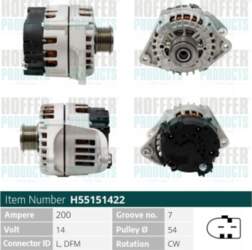 Ģenerators HOFFER H55151422