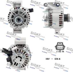 Ģenerators SIDAT A12VS1167A2