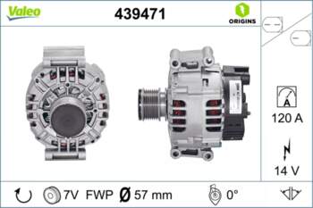 Ģenerators VALEO 439471