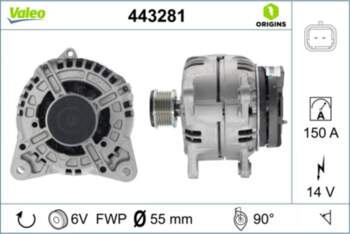 Ģenerators VALEO 443281