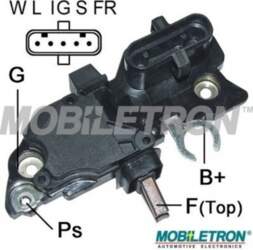 Sprieguma regulators, ģenerators MOBILETRON VR-B122B