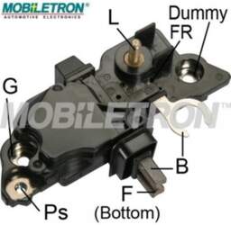 Sprieguma regulators, ģenerators MOBILETRON VR-B252
