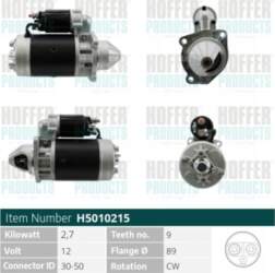 Starteris HOFFER H5010215