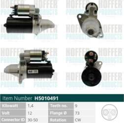 Starteris HOFFER H5010491