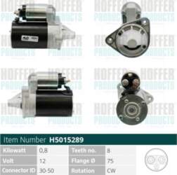 Starteris HOFFER H5015289