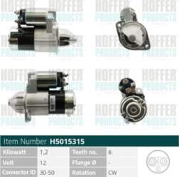 Starteris HOFFER H5015315
