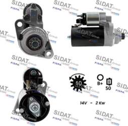 Starteris SIDAT S12BH0175