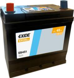 Akumulators EXIDE Excell EB451 45Ah 330A