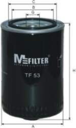 Eļļas filtrs MFILTER TF 53