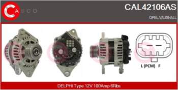 Ģenerators CASCO CAL42106AS