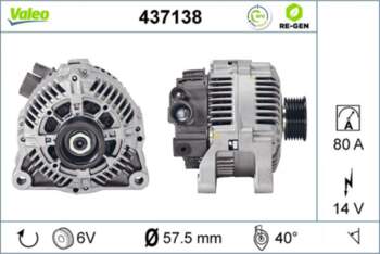 Ģenerators VALEO 437138