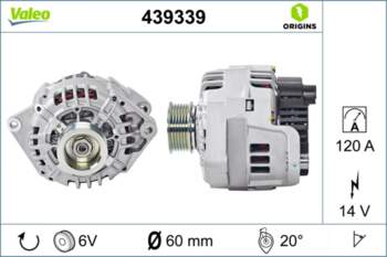 Ģenerators VALEO 439339
