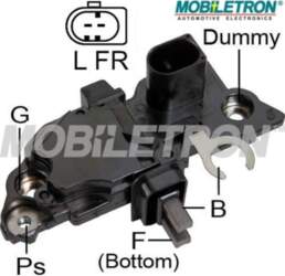 Sprieguma regulators, ģenerators MOBILETRON VR-B254